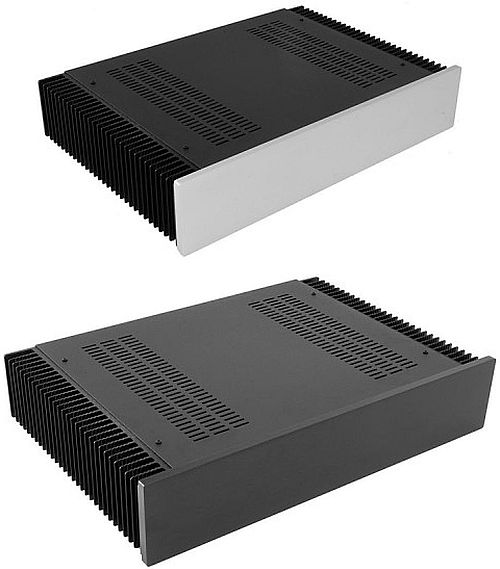 Kühlkörper Gehäuse mit 10mm-Frontplatte, Höhe 80mm