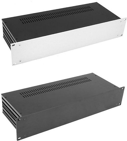 M-Gehäuse mit 4mm- Front, Höhe 80mm