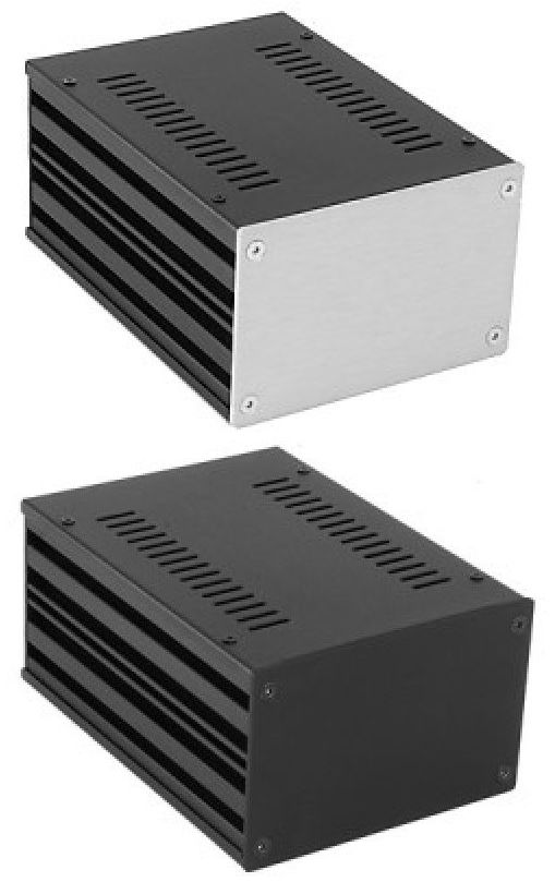 S-Gehäuse mit 3mm-Front, Höhe 80mm