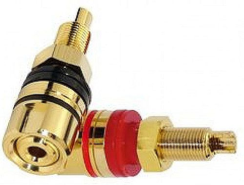 Lautsprecher-Einbaubuchsen Pro Metall III (Paarpreis)