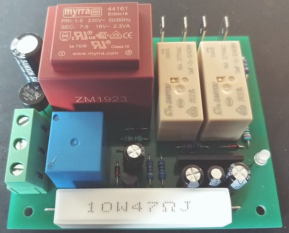 Multifunktionsmodul: Lautsprecherschutz + Trafo-Softstart